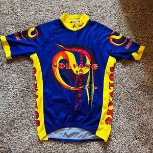 2009 Solvang Century/Half Century Women SM Zip Front Cycling Jersey Rear Pockets